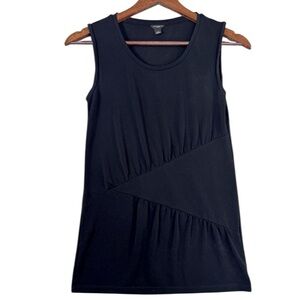 Ann Taylor Dressy Black Tank Top